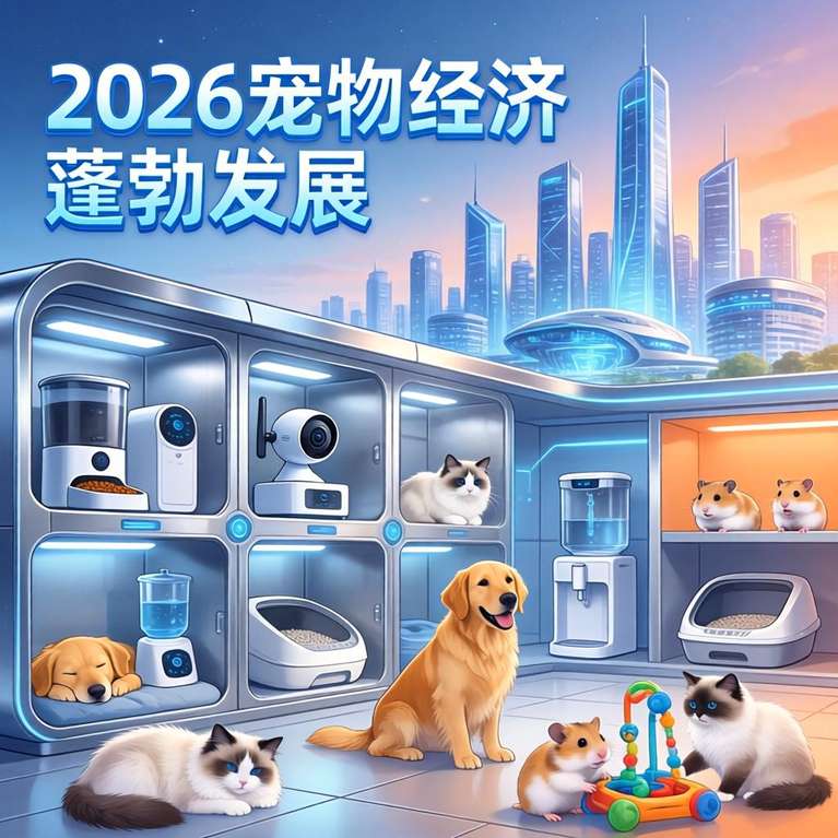 2026宠物经济发展趋势：智能养宠与托管服务全面解析