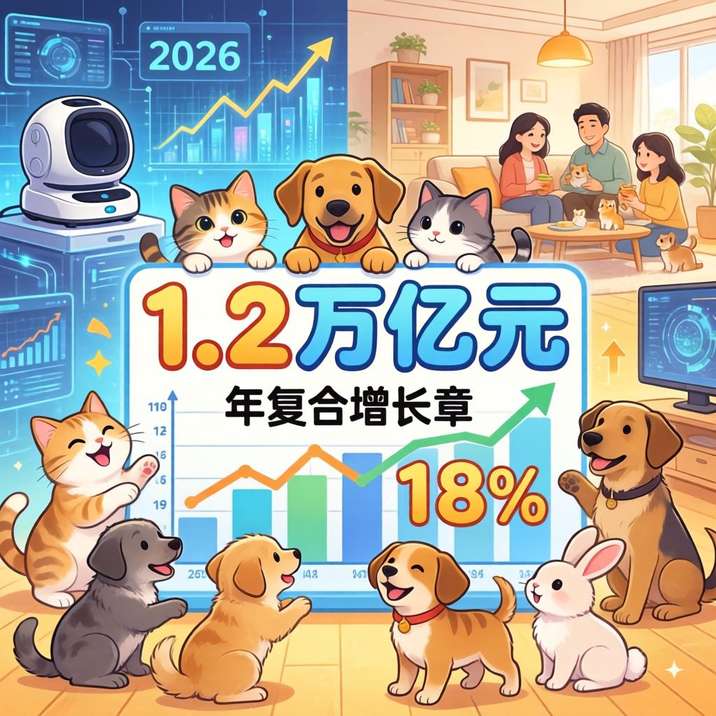 2026宠物行业趋势洞察：5大趋势6大风向深度解读