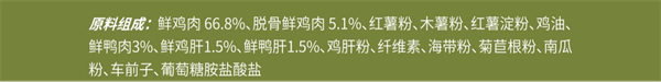 无谷物烘焙犬粮深度测评：高蛋白安全配方与营养分析