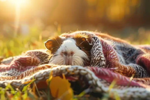 仓鼠伪冬眠识别与冬季保暖指南，判断仓鼠是否寒冷的方法