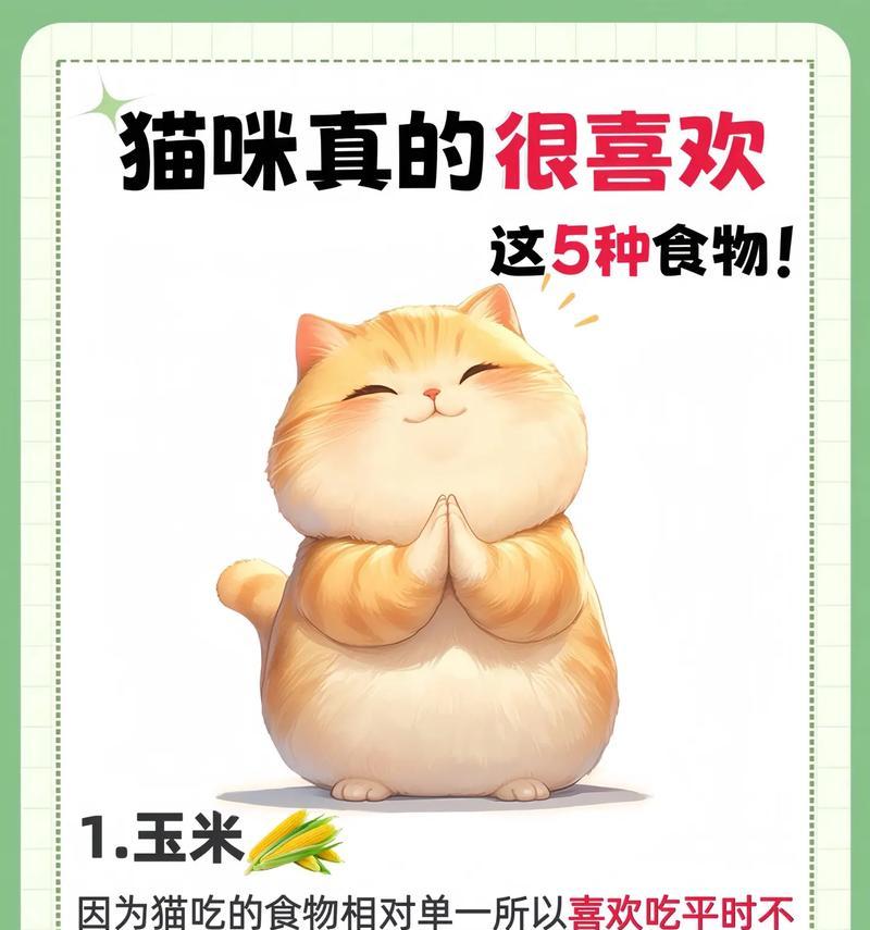 猫咪饮食安全指南：哪些食物适合吃