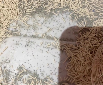 喵达红袋混合猫砂测评：粉尘少结团好，但带砂明显