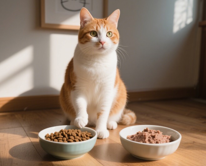 猫咪干粮湿粮怎么选？科学喂养指南