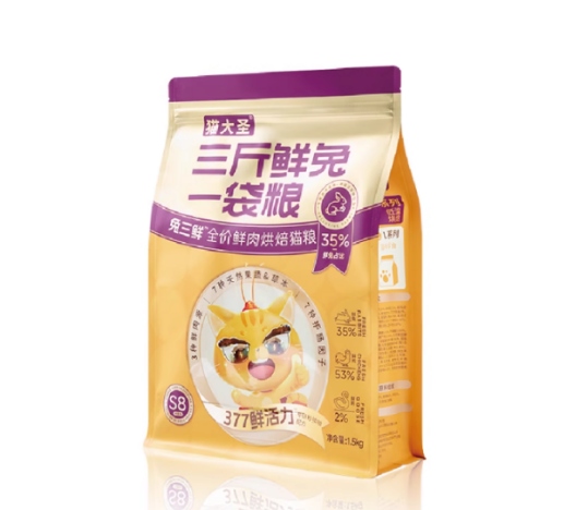 高蛋白低淀粉烘焙猫粮测评：兔肉配方对猫咪肠胃友好吗？