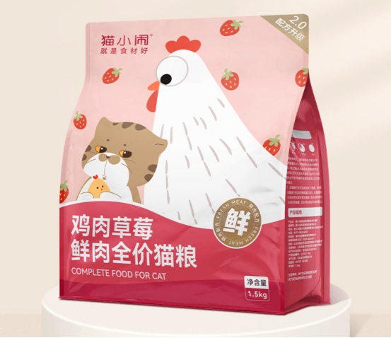 草莓鸡猫粮适合长肉发腮吗？性价比如何？