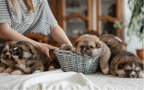 狗狗分娩前的征兆与生产准备指南