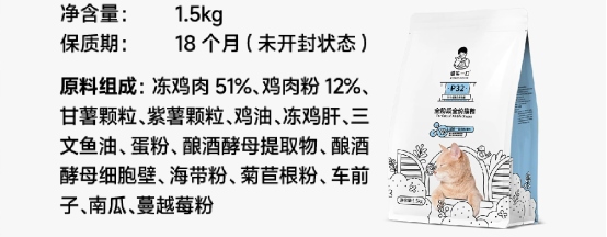 诚实一口P32猫粮评测 平价低敏粮适合肠胃敏感猫 诚实一口P32猫粮评测 平价低敏粮适合肠胃敏感猫