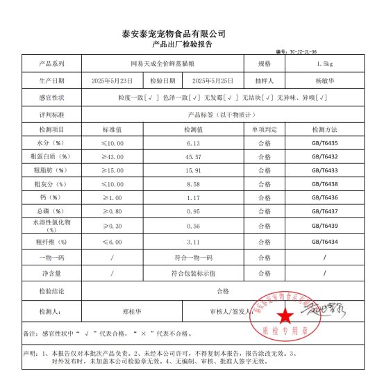 网易严选鲜蒸全价猫粮评测 工艺创新营养丰富但价格偏高