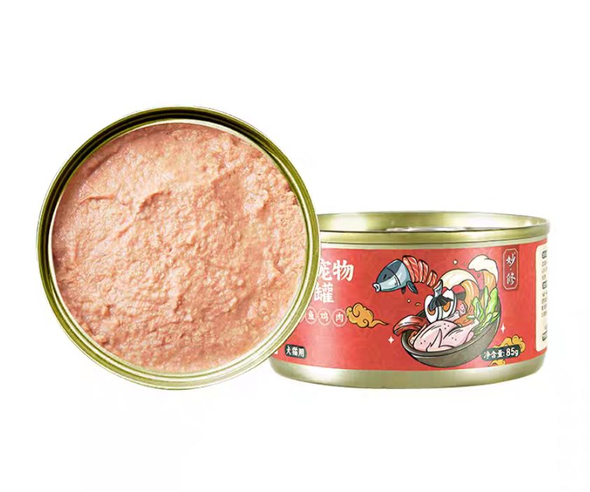 妙修三文鱼鸡肉猫罐头测评:纯肉配方高蛋白营养价值分析 妙修三文鱼鸡肉猫罐头测评:纯肉配方高蛋白营养价值分析