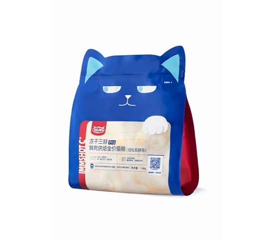 Wowo冻干三拼pro猫粮测评-高蛋白高脂肪适合瘦猫增肥
