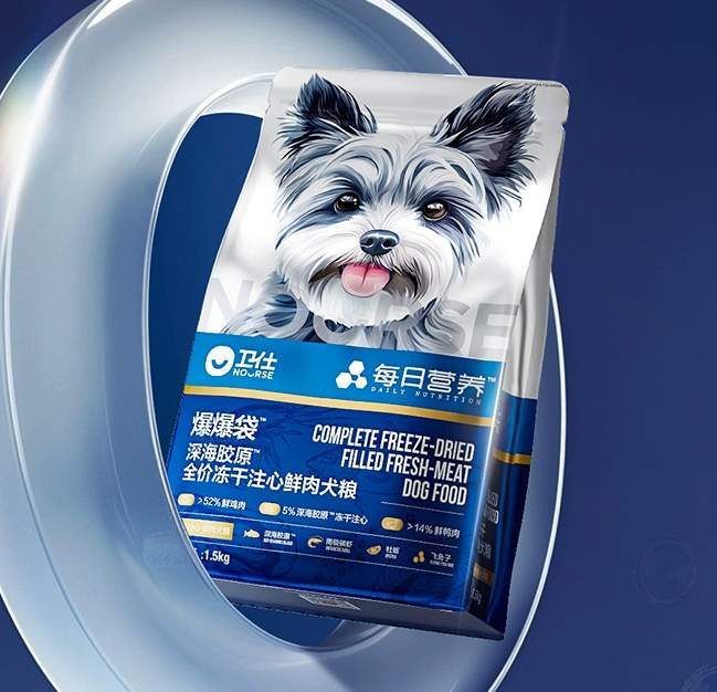 卫仕爆爆袋中小型犬粮配方分析|营养配比与适口性评测 卫仕爆爆袋中小型犬粮配方分析|营养配比与适口性评测