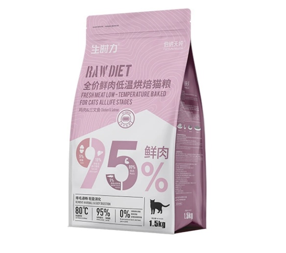 伯纳天纯生时力猫粮测评 高蛋白低脂肪配方面向瘦弱猫咪