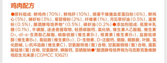 沃莫鲜肉风干猫粮测评 动物性原料占比94.7%适合长肉发腮 沃莫鲜肉风干猫粮测评 动物性原料占比94.7%适合长肉发腮