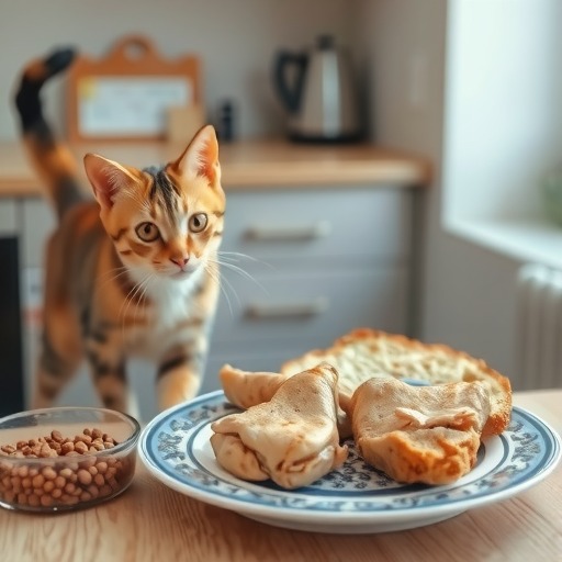 猫咪是否能吃人类食物？（探究猫咪吃人类食物的反应）