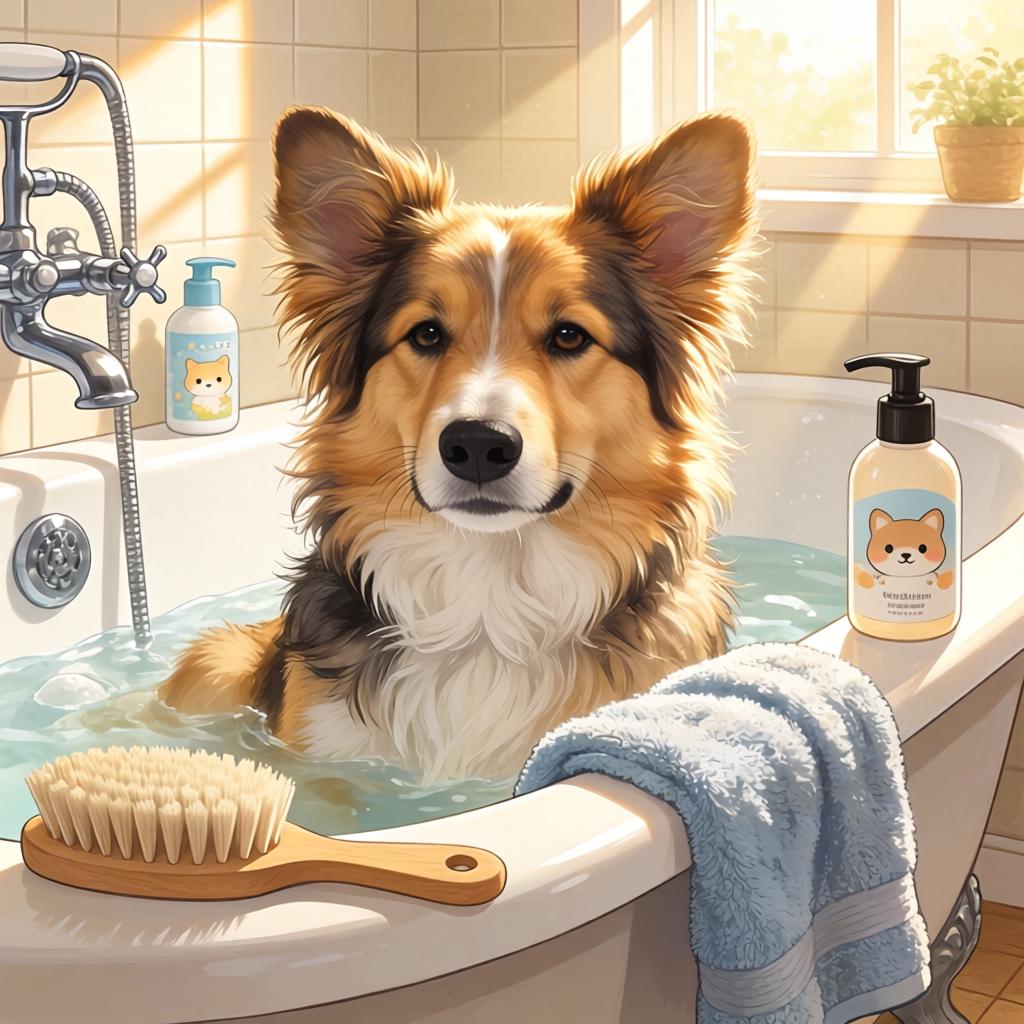 轻松给狗狗洗澡的五大实用技巧