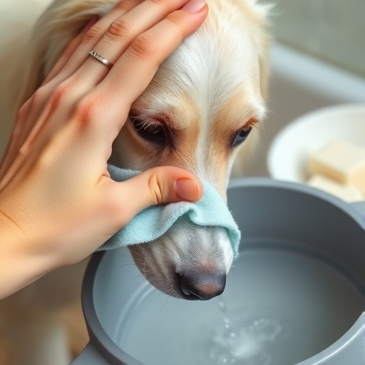 阿富汗猎犬洗脸护理技巧与步骤指南