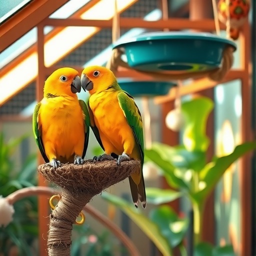 正确饲养方法让双黄头鹦鹉健康快乐