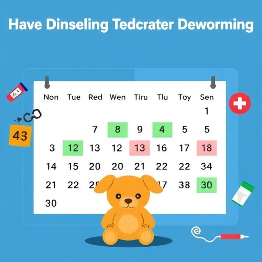 泰迪驱虫后打疫苗的科学时间安排与注意事项