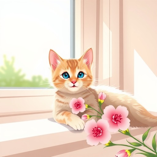 小猫晒太阳的正确时间与注意事项