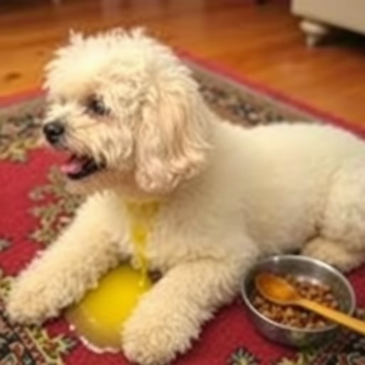 比熊狗狗呕吐黄液的原因及健康护理指南