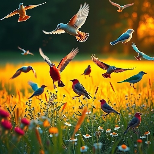 农村常见七种鸟类生态角色与栖息地特征