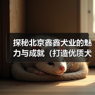 犬类行业品质创新双驱动策略|行业标杆全攻略 犬类行业品质创新双驱动策略|行业标杆全攻略