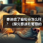 泰迪犬吃葡萄中毒风险与预防指南｜宠物安全全攻略