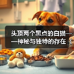 白猫头顶黑点的象征与幸运传说｜文化解析全攻略