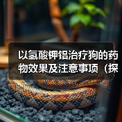 氢酸钾铝治疗狗胃肠道疾病全攻略
