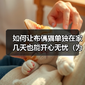 布偶猫独自在家怎么办实用技巧