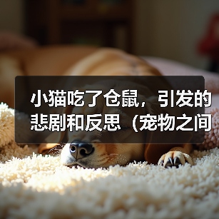 宠物相处责任缺失致悲剧教育引导至关重要全攻略