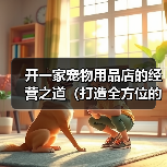 宠物用品店经营要点｜选址产品服务全攻略