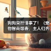宠物狗突然懂事的15个感动瞬间｜情感陪伴全攻略