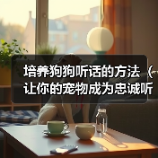 培养狗狗听话技巧｜成为忠诚好伙伴全攻略