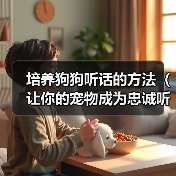 培养狗狗听话技巧｜成为忠诚好伙伴全攻略