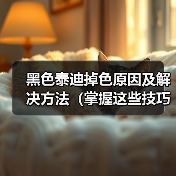 黑色泰迪掉色原因与解决方法全攻略 黑色泰迪掉色原因与解决方法全攻略