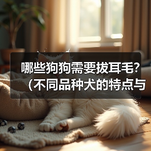 狗狗耳毛清理指南｜品种选择与正确方法解析