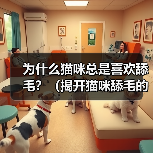 猫咪舔毛的15个科学原因｜行为解析全攻略
