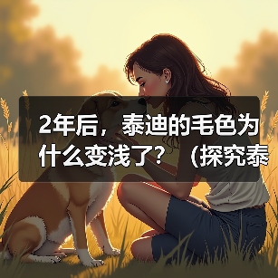 泰迪毛色变浅原因解析及护理建议｜科学养宠全攻略
