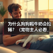 狗狗喝牛奶为何易拉稀?科学解析背后原因 狗狗喝牛奶为何易拉稀?科学解析背后原因