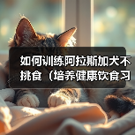 阿拉斯加犬挑食解决方法：科学饮食训练指南