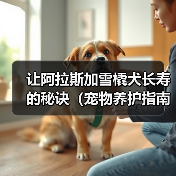 阿拉斯加雪橇犬寿命延长指南:科学护理与健康习惯 阿拉斯加雪橇犬寿命延长指南:科学护理与健康习惯