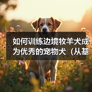 边境牧羊犬训练全攻略：打造忠诚可靠伴侣