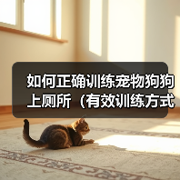 狗狗上厕所训练技巧：有效方法与注意事项全解析