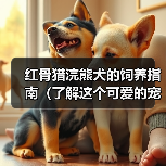 红骨猎浣熊犬的饲养指南(了解这个可爱的宠物的生活习惯和需求,让你成为一个负责任的主人) 红骨猎浣熊犬的饲养指南(了解这个可爱的宠物的生活习惯和需求,让你成为一个负责任的主人)