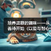温顺猫咪养成指南:耐心与爱的养猫技巧 温顺猫咪养成指南:耐心与爱的养猫技巧