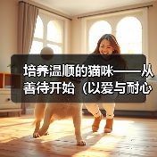 温顺猫咪养成指南:耐心与爱的养猫技巧 温顺猫咪养成指南:耐心与爱的养猫技巧