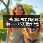 小狗成长需要的适宜食物——15天营养计划(从幼犬到幼狗,关键是科学饲养) 小狗成长需要的适宜食物——15天营养计划(从幼犬到幼狗,关键是科学饲养)