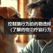控制猫行为的药物选择(了解药物治疗猫行为问题的选项及其效果) 控制猫行为的药物选择(了解药物治疗猫行为问题的选项及其效果)