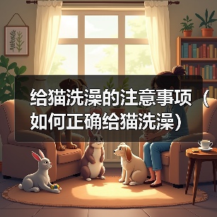 给猫洗澡的注意事项(如何正确给猫洗澡) 给猫洗澡的注意事项(如何正确给猫洗澡)